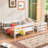 Twin Xl Over Queen Bunk Bed, White - Strong Build Bed For Bedroom Space Over With Clear Assembly Instructions