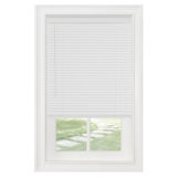 Cordless Window Blinds, Privacy & Light Filtering 1" Slats Vinyl Mini Blind