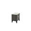 Table de chevet en gris foncé (accents rustiques)-689159126