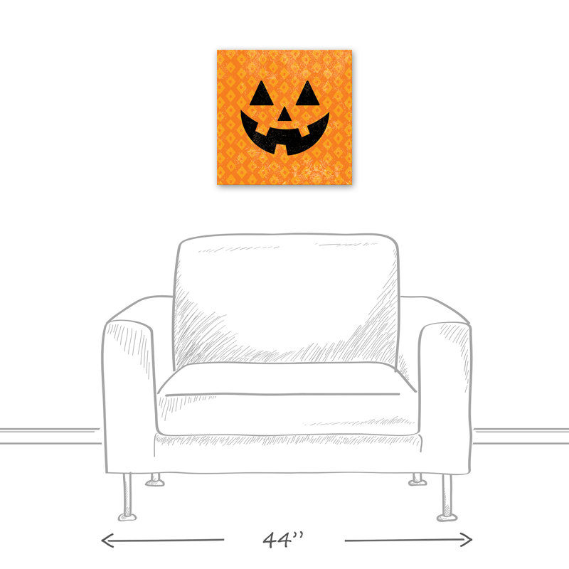 « jolie jack o’lantern », impression, H 16 po x l 16 po, Toile