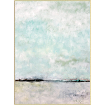 Quiet Winter Painting by Hope Burgoyne