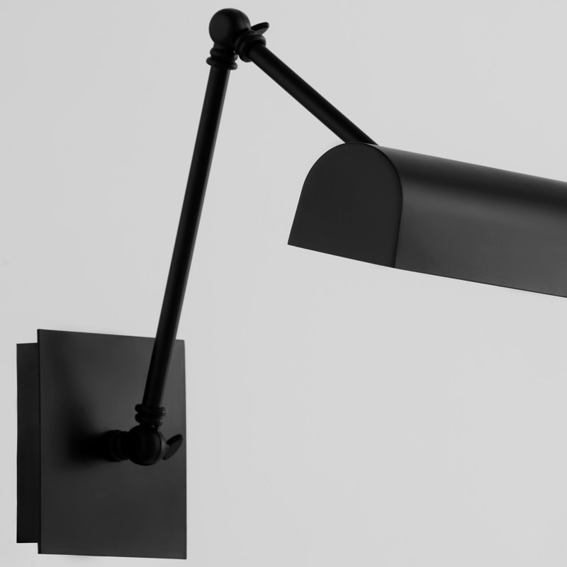 15" GOOSENECK Picture Light, Matte Black