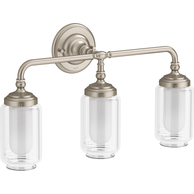 Artifacts 23 In. Three-Light Sconce, Vibrant Brushed Bronze
