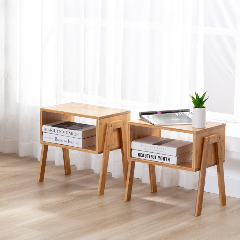 Ensemble de tables de bout 24,4 po Tudorina, Naturel