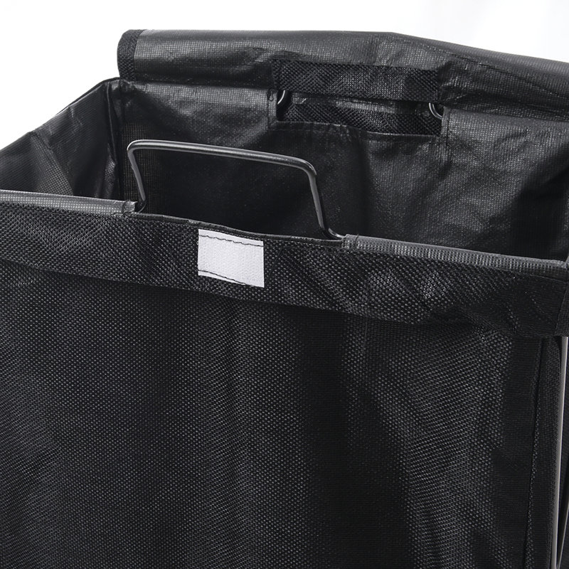 Fabric Laundry Basket, Black