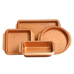 Gibson Home Richmound 4 Piece Non-Stick Bakeware Set