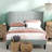 Alexio Upholstered Metal Wingback Bed-33062706