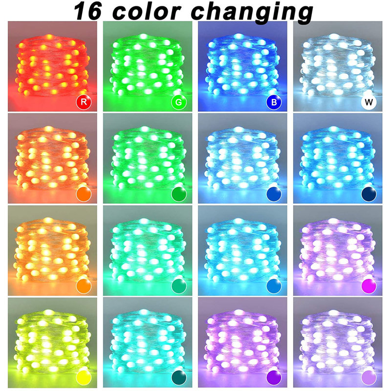 200 - Bulb 8.4'' Plug-in LED Fairy String Light