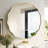 Elegant Aluminum Round Wave Mirror For Bathroom,Bedroom-1523389389-1523389376