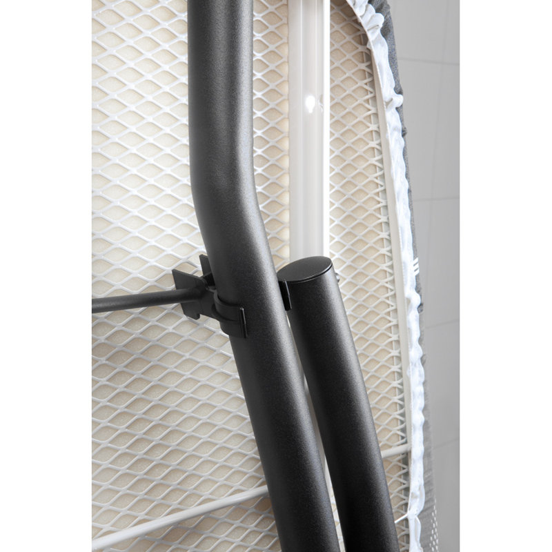 Titan Oval Black Frame Heat Resistant Ironing Board, 53 x 18 inches