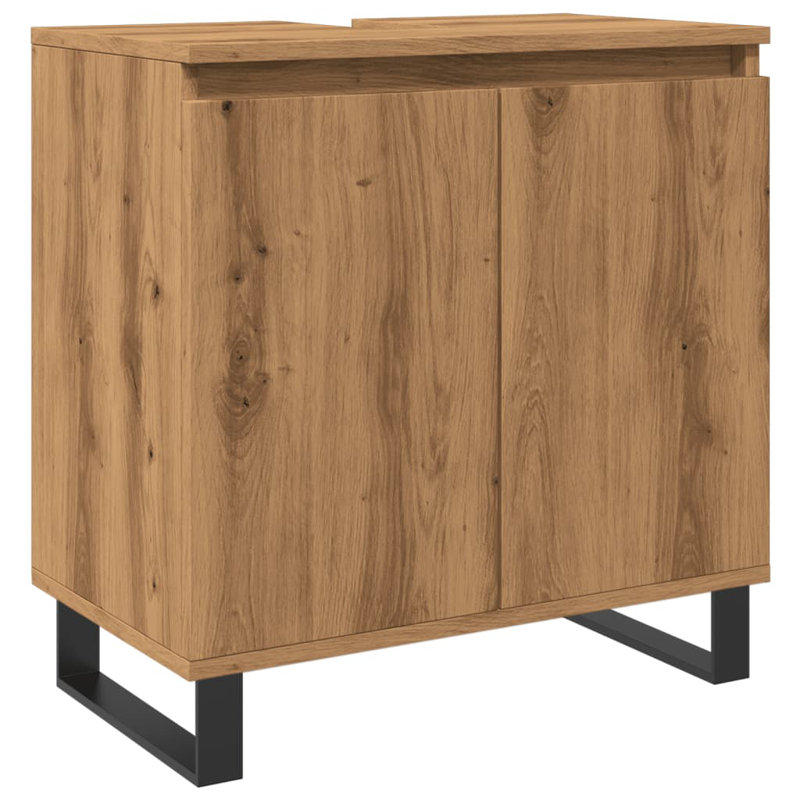 Saraiyah Bathroom Cabinet, Artisian Oak