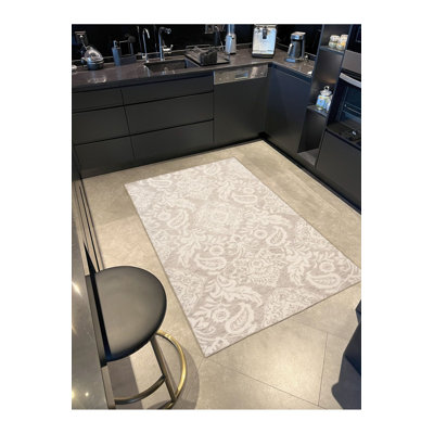 Traditional Floral Vintage Decorative Machine Washable Area Rug