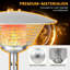 Faulkner Stainless Steel Propane Tabletop Patio Heater