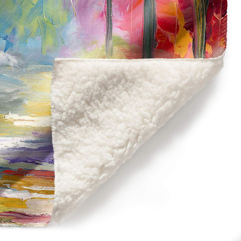 Couverture sherpa doux voyage, l 51 po x L 60 po