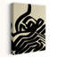 «Bold Abstract Curves», reproduction d'art abstrait contemporain audacieux-130680663