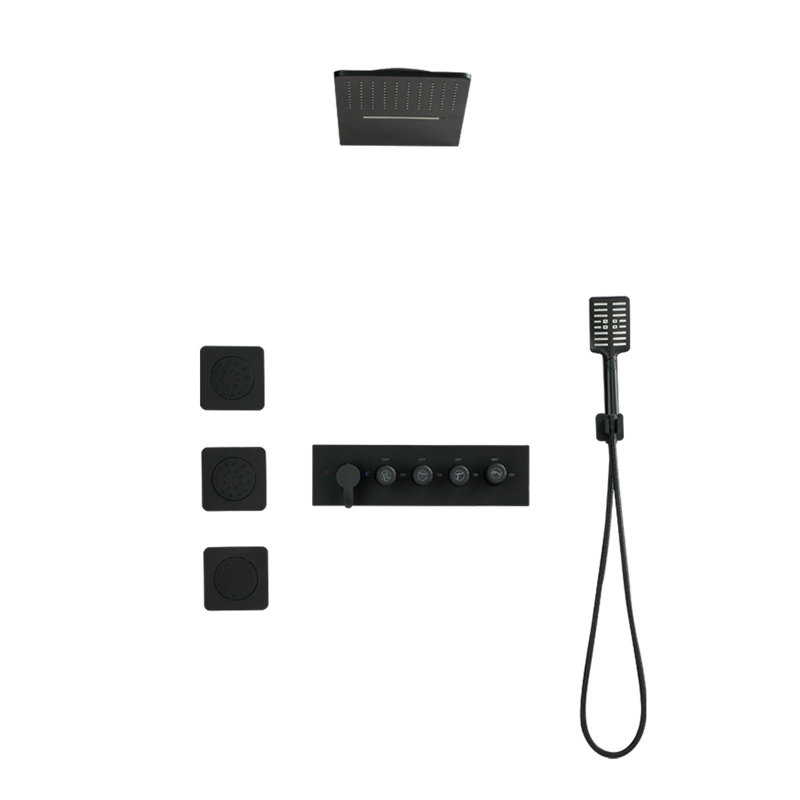  Système de douche complet avec valve brute