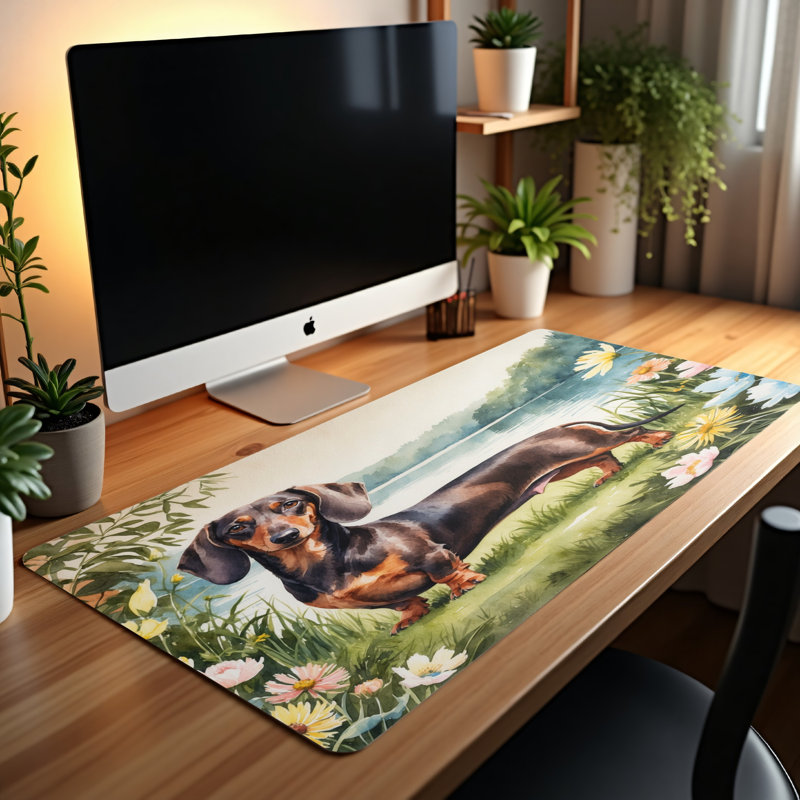 Polyester Desk Pad, 23.6x13.8