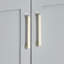 Base de meuble-lavabo double 60 po Pawley en gris seulement-76034498