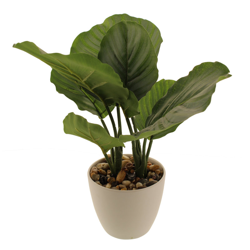 36cm Faux Foliage Plant in Planter