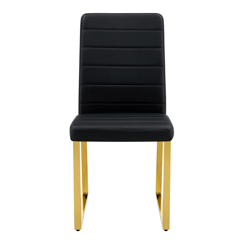 Ensemble de 8 chaises robustes: coussin de 2,1 po d'épaisseur, structure en fer, parfait pour la maison ou le bureau. Couleurs classiques, bon rapport qualité-prix