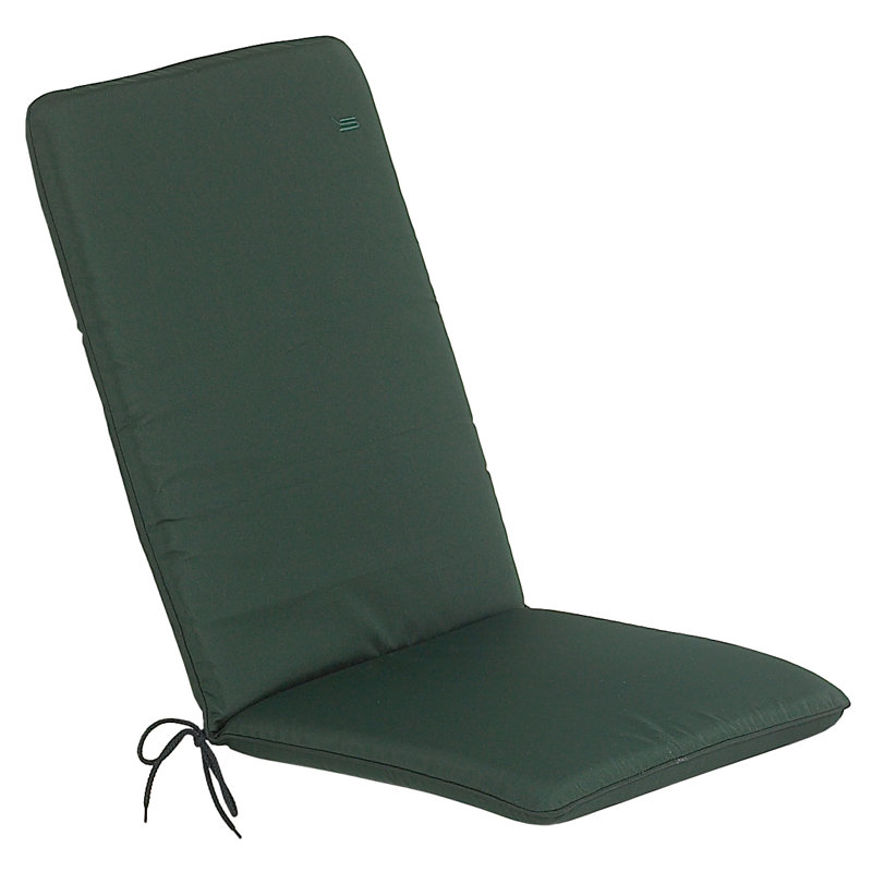 Armchair Seat Cushion, Green