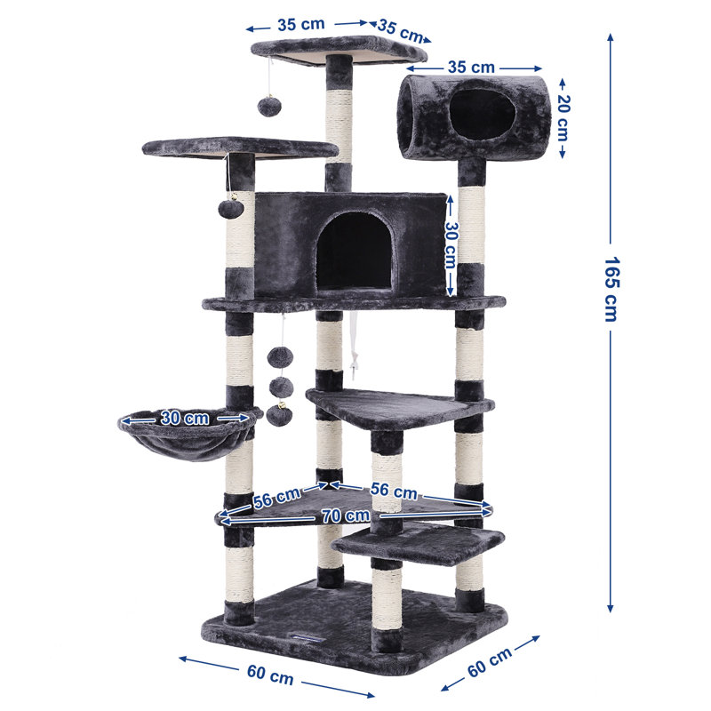Barnoldswick 165cm H Cat Tree