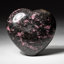 Cœur impérial poli en rhodonite de Madagascar (400 grammes)-124930814-124930823