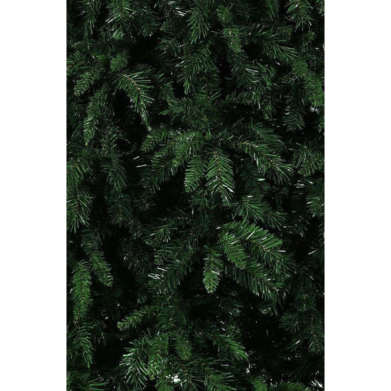 Arbre de noël artificiel pin vert avec crochet base, H 6 pi