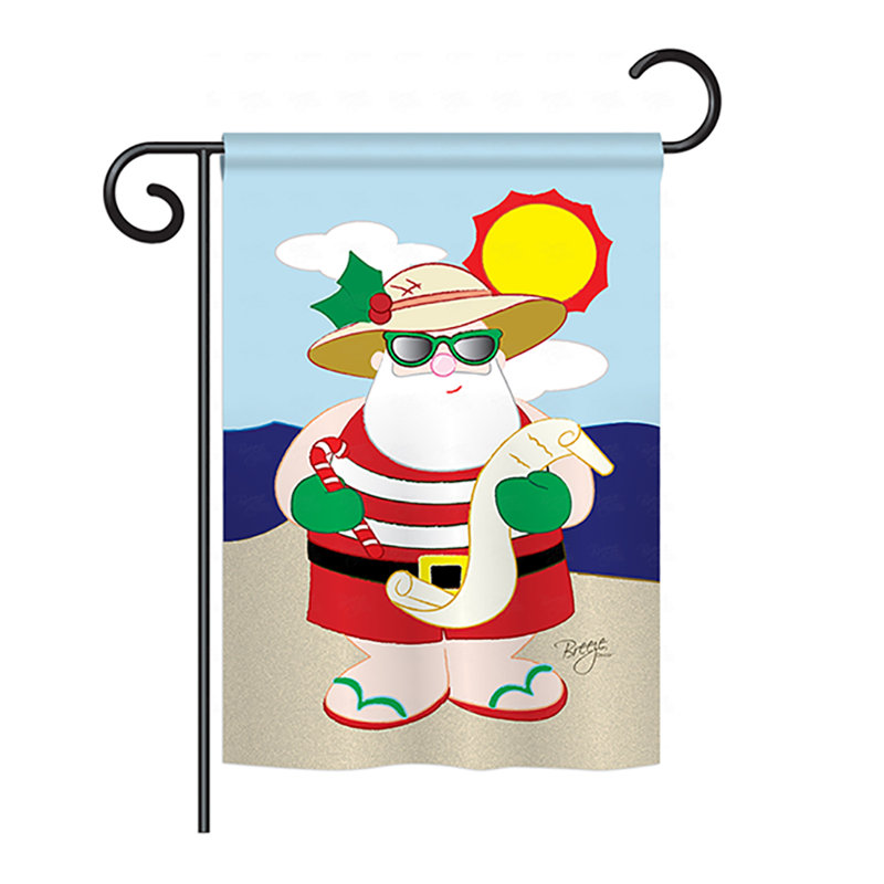 Double Sided Polyester Christmas Garden Flag, 40" H x 28" W