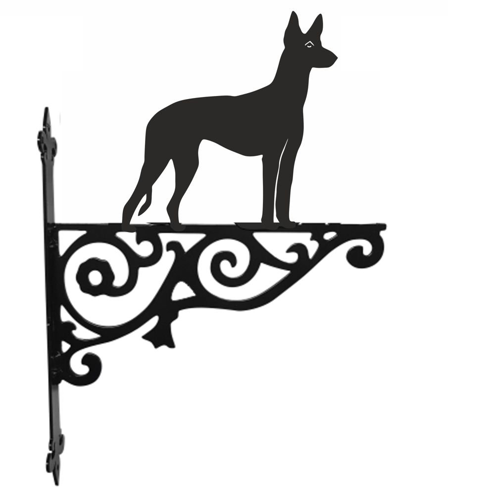Ibizan Hound Ornamental Bracket