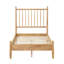 Lit plateforme simple Mid-Century