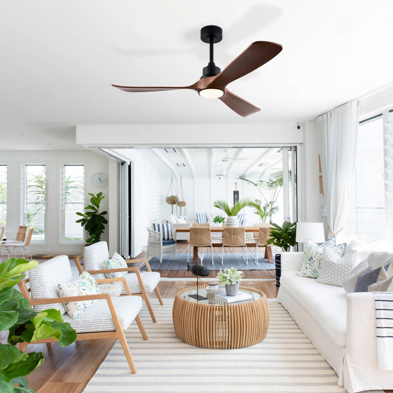 Ventilateur de plafond moderne Parzy