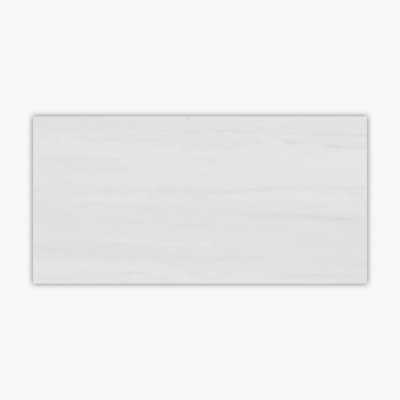 Bianco Dolomiti Honed 3X6 Marble Tile