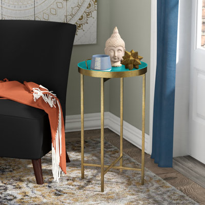 Table de bout avec plateau Dina