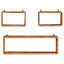 Dolan 3 Piece Acacia Solid Wood Accent Shelf-1124065575