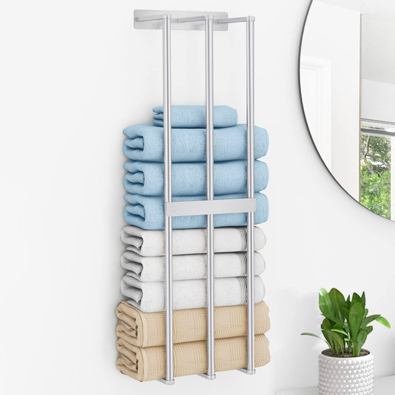 Porte-serviettes mural 30 pouces, Nickel