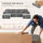 Boneless U-Shaped Modular Sectional Sofa, Cloud L-Shaped Sectional Couch with Deep Seat for Living Room Bedroom-1477608462