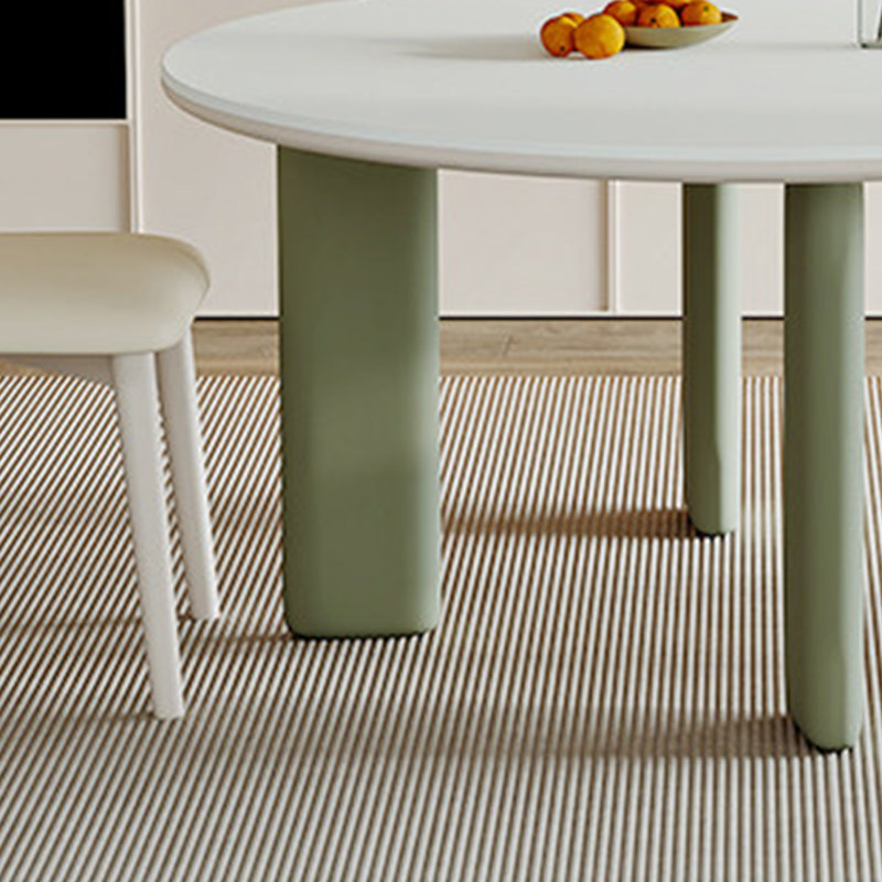 Table de salle à manger moderne et minimaliste, 5, H 29,52 po x L 59,05 po x l 59,05 po