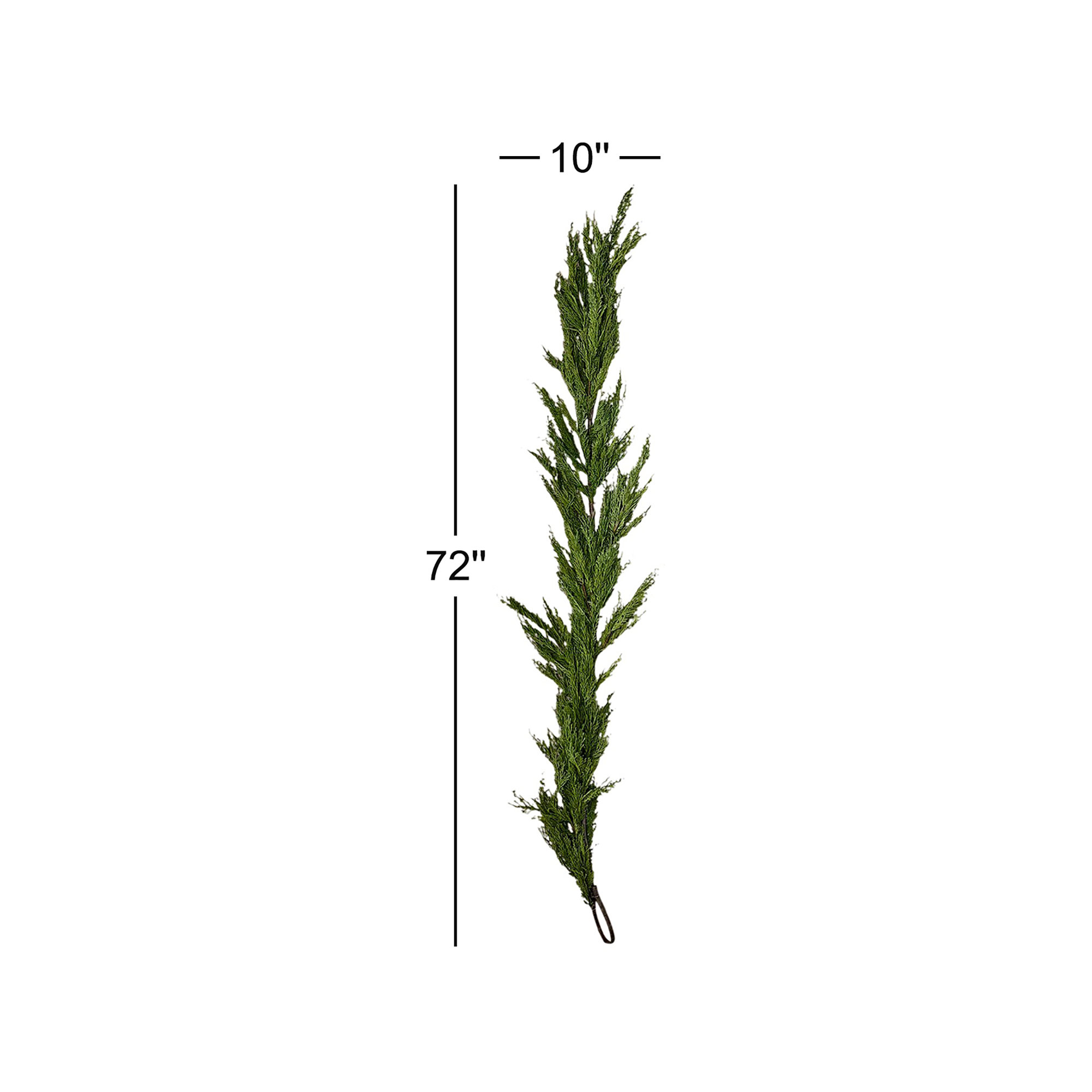 72'' L Artificial Cedar Christmas Garland 