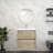 23.4'' Single Bathroom Vanity with Acrylic Top-231461826