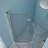 34"W X 72"H Fold Frameless Shower Door With Tempered Glass, 1/4" (6 Mm)-123404361