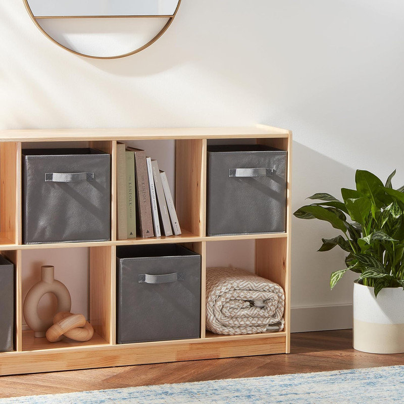 Collapsible Fabric Storage, Grey
