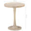 Union Solid Wood Pedestal End Table