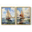 NAUTICAL Series CCCCXV - Reproduction encadrée de qualité supérieure - prêt à être accroché - aucun clou requis - aucun clou requis-1555799219-1555799180