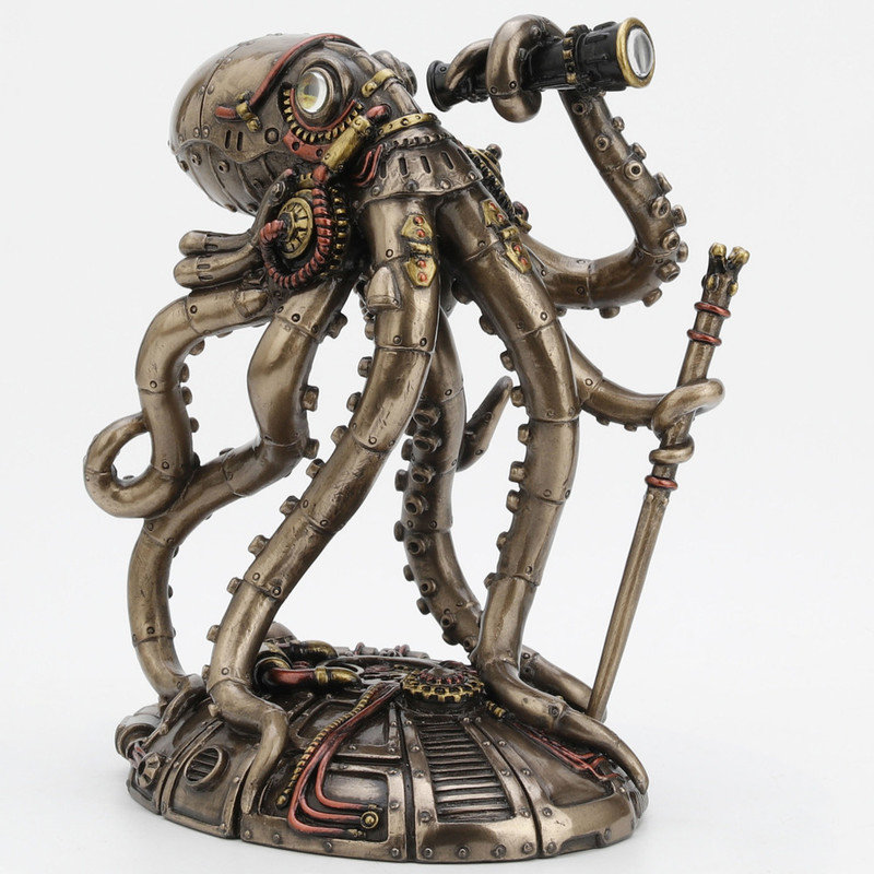 Figurine poulpe 6,69 po Steampunk