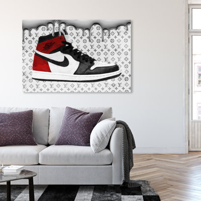 " Dripping In Silver Sneakers "