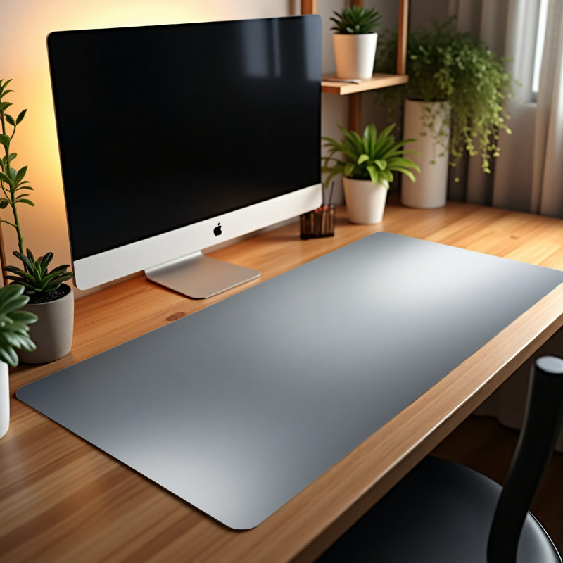 Polyester Desk Pad, 23.6x13.8
