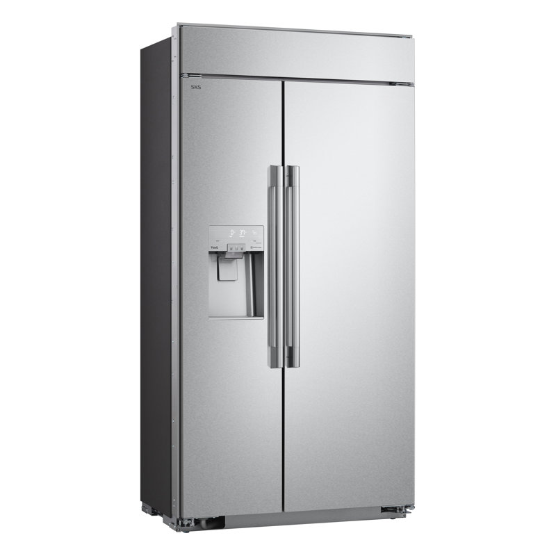 42-Inch Built-In Side-By-Side Refrigerator