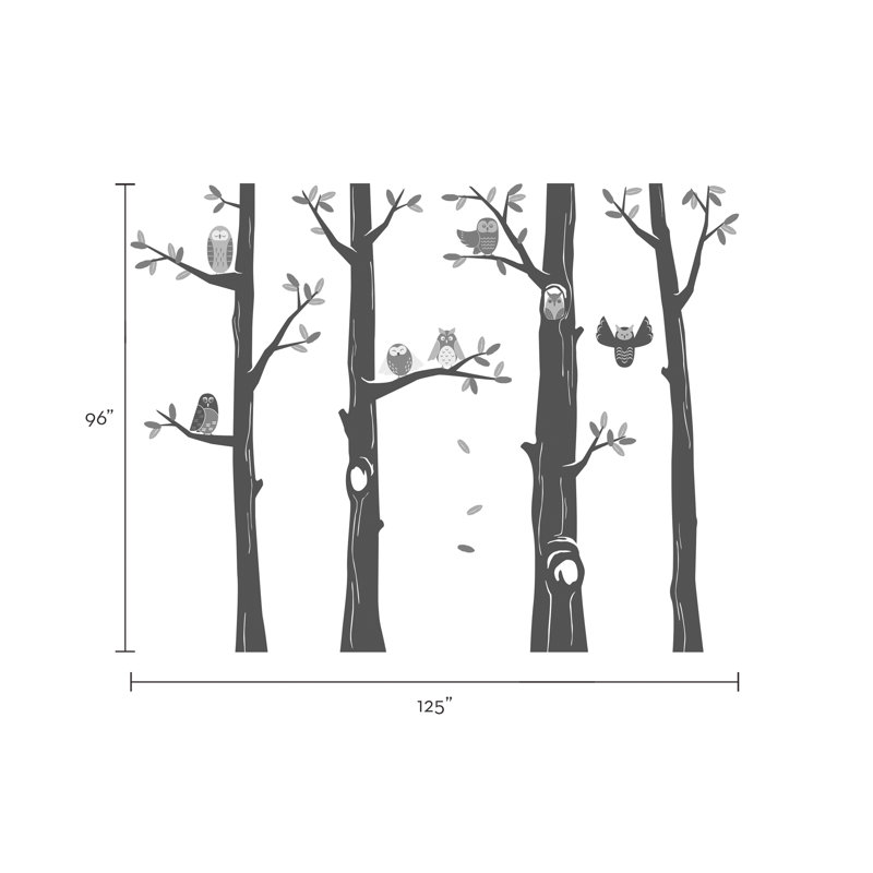 Non-Wall Damaging Accent, Dark Brown/ Gray/ Light Brown