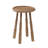 Bali Solid Wood Round Tray Top End Table